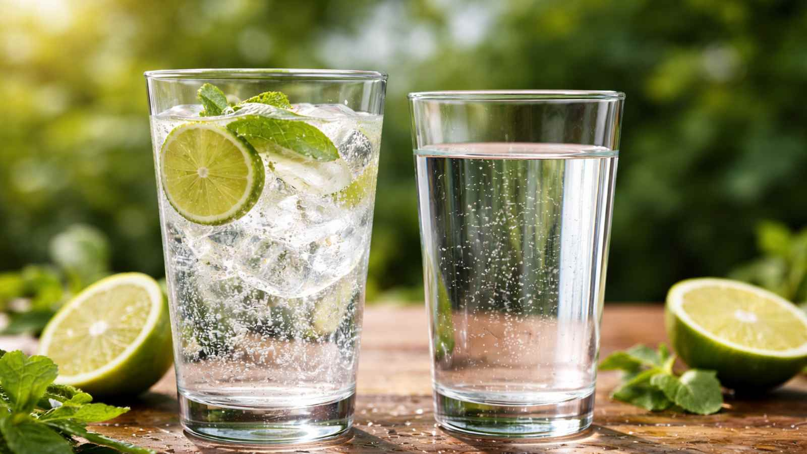 eau gazeuse hydrate eau plate