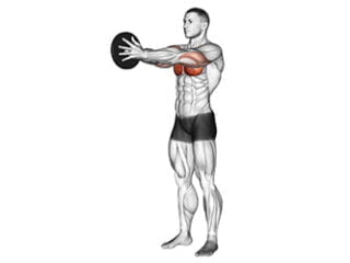svend press exercice renforcement pectoraux