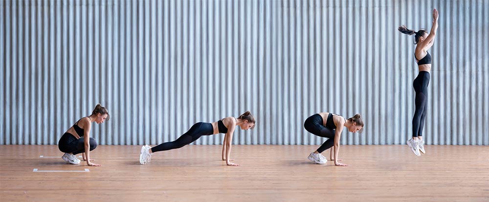 burpees bienfaits cardio-Tabata cardio training poids de corps