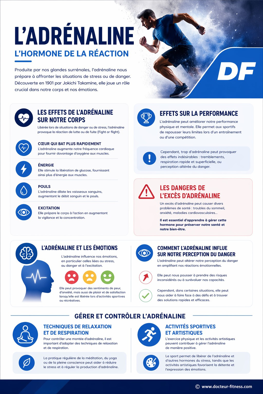 Adrénaline : Définition, Effet et Rôle de cette Hormone