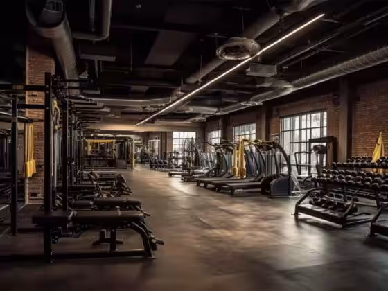 salle sport haltere barre