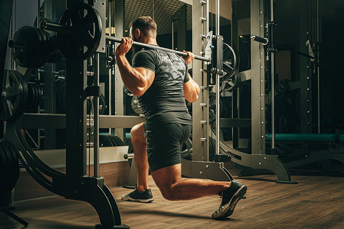 cadre guide exercice musculation jambes