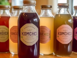 kombucha probiotique sante boisson fermentee