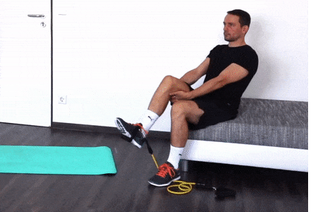 leg extension bande de résistance