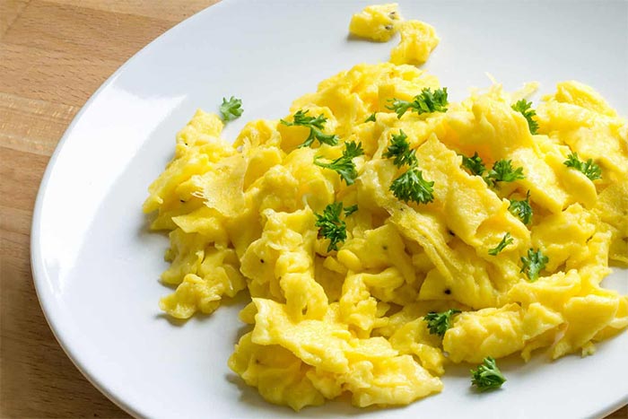 oeuf brouillé meilleure cuisson oeuf