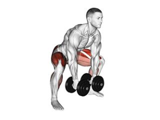deadlift sumo halteres exercice jambes fessiers exercice musculation