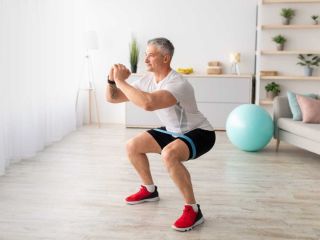 fitness squat 50 ans