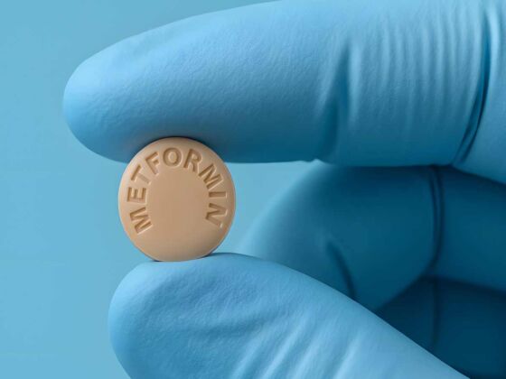 medicament anti diabete metformine cerebral neuroprotection