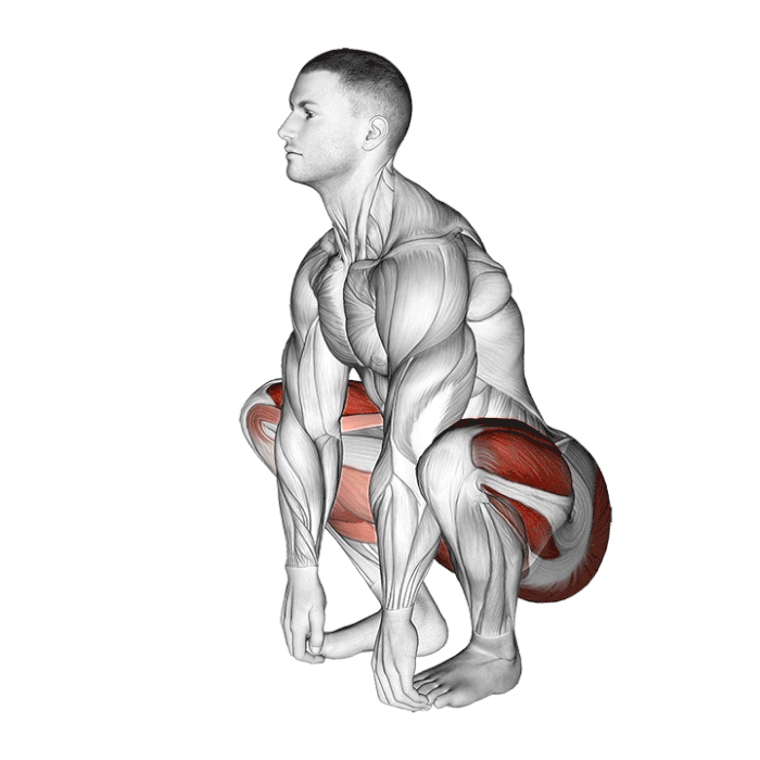 squat profond de mobilite