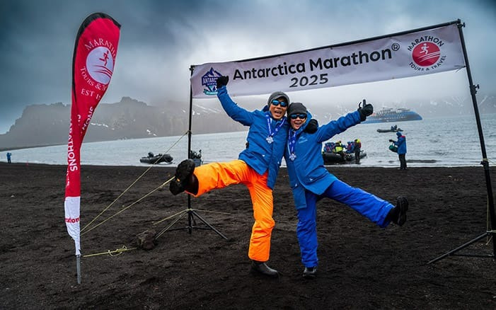 marathon antarctique