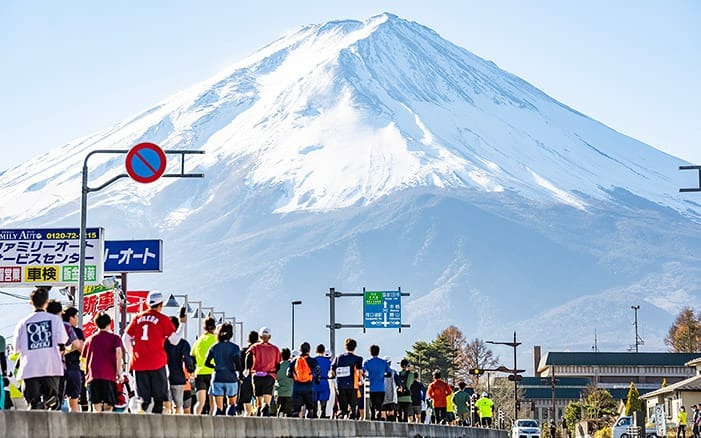 marathon mont fuji