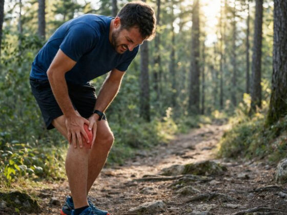 douleur genou course