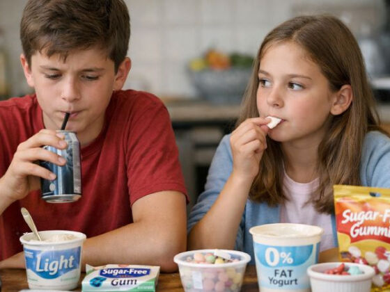 edulcorants puberte precoce