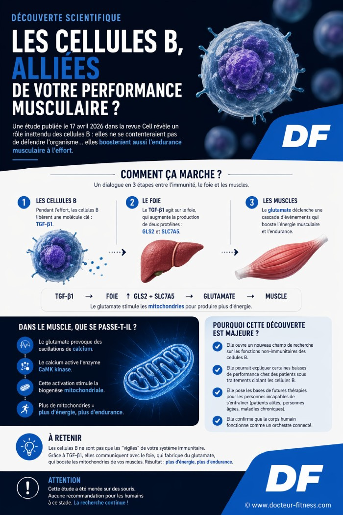 infographie etude foie muscle