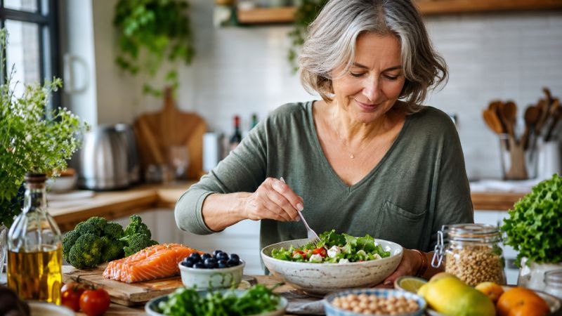 alimentation 45 ans etat cerveau