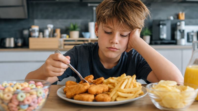 aliments ultra-transformes risque asthme enfant