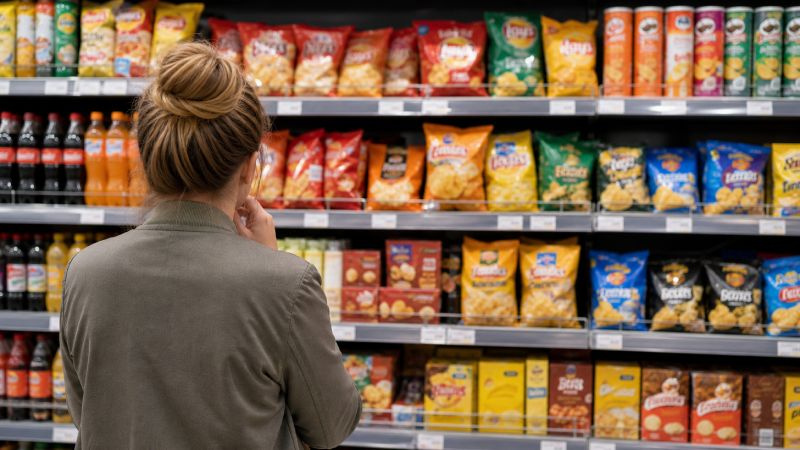 aliments ultra-transformes supermarche