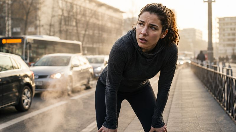 courir en ville danger sante