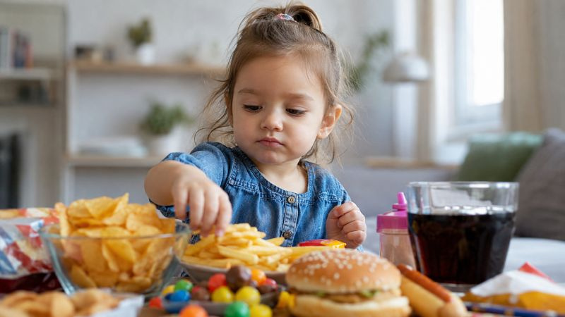 ce que mange un enfant de 2 ans pourrait deja jouer sur son qi