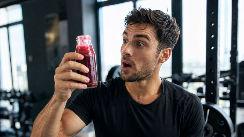 jus de betterave et sport efficacite